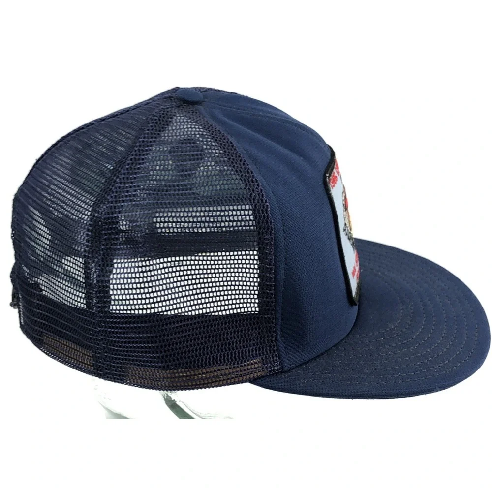 Vintage Trucker Hat‎ Cap Snap Back USA Patch 80s Diamond Jubilee Boy Scouts